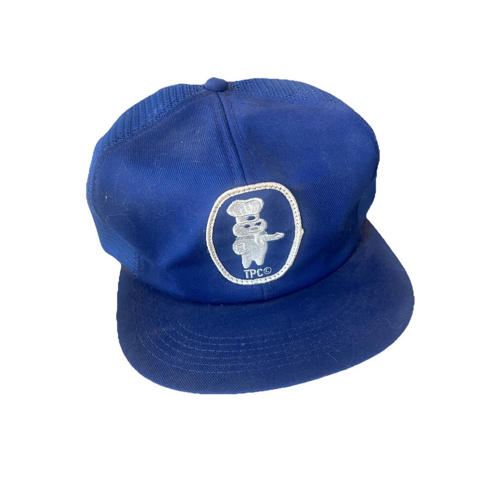 Vtg pillsbury poppin fresh doughboy Embroidered Trucker Style Hat